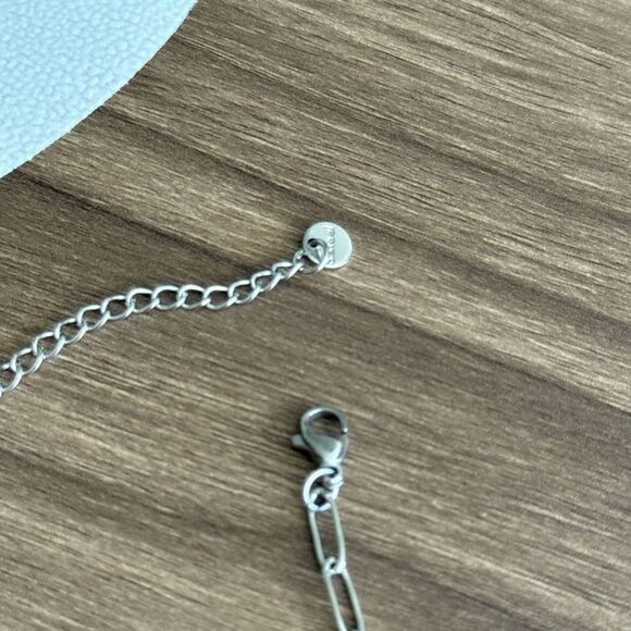 Elegant Silver Chain Bracelet Q63 - Picture 3 of 5